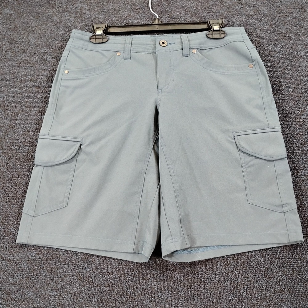 Kuhl Freeflex Cargo Shorts Womens 6 Hiking 10" Inseam Outdoors Utility Camping